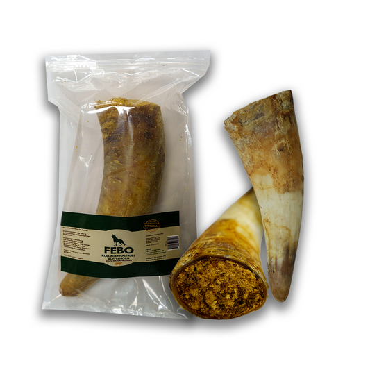 Kurutulmuş Kolajen Dolgulu Bufalo Boynuzu (1 adet)