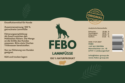 Kurutulmuş Kuzu Paça Adet