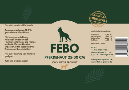 Kurutulmuş At Derisi 25-30 cm 100 g